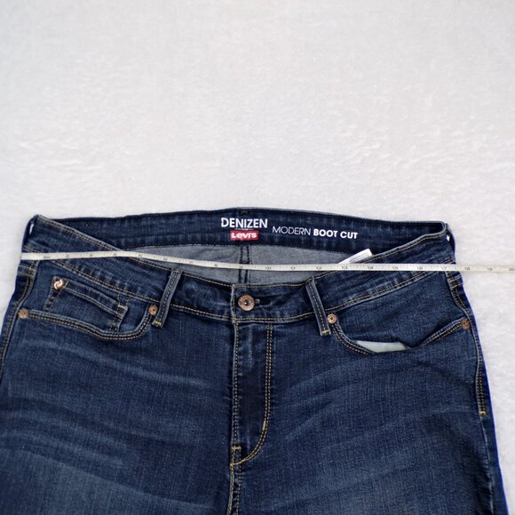 Denizen Levi's Modern Bootcut Jeans Women's 33x32 Denim PC9-66899-0003 Blue - Picture 5 of 11